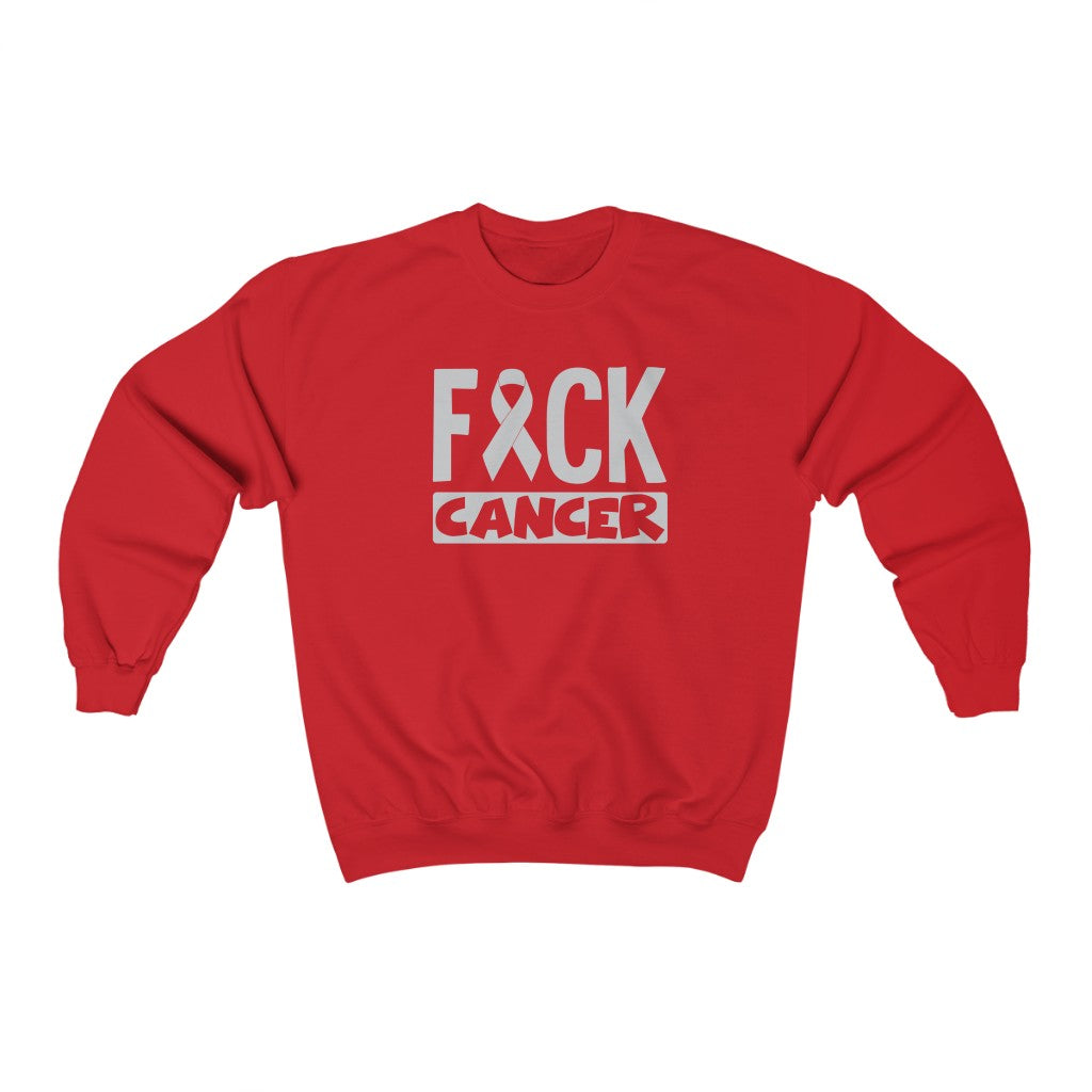 "Fuck Cancer" Heavy Blend™ Crewneck Sweatshirt (Unisex)