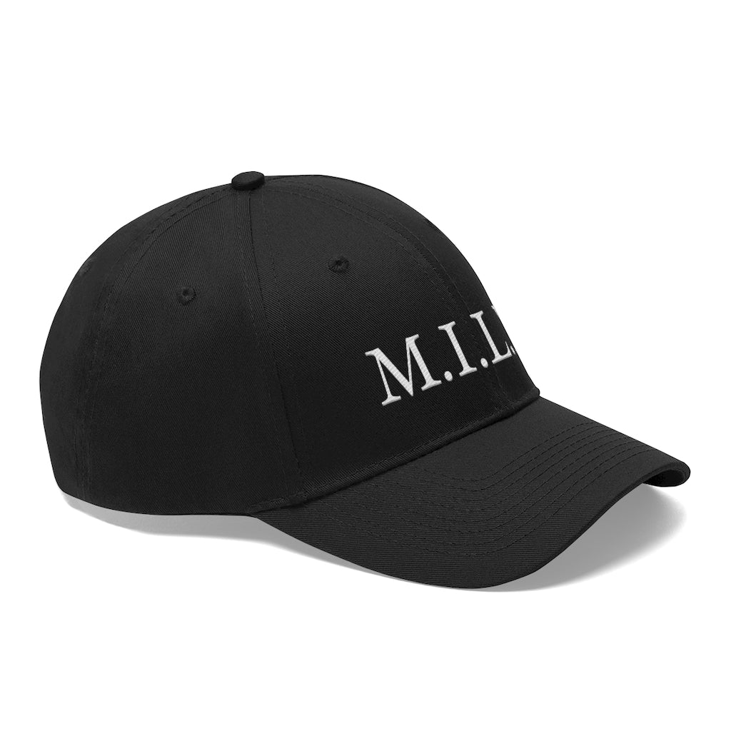 Women's 100% Cotton Embroidery "M.I.L.F." Twill Hat