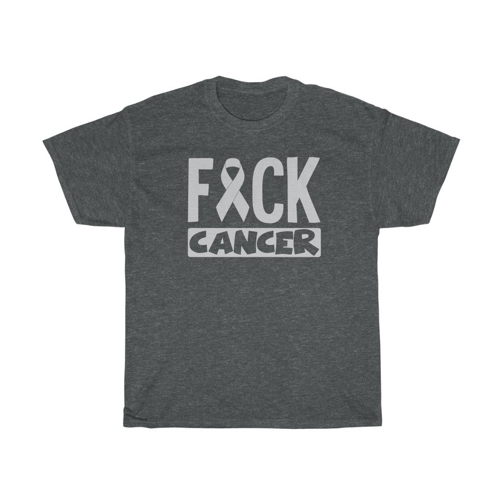 "Fuck Cancer" 100% Cotton T-Shirt (Unisex)