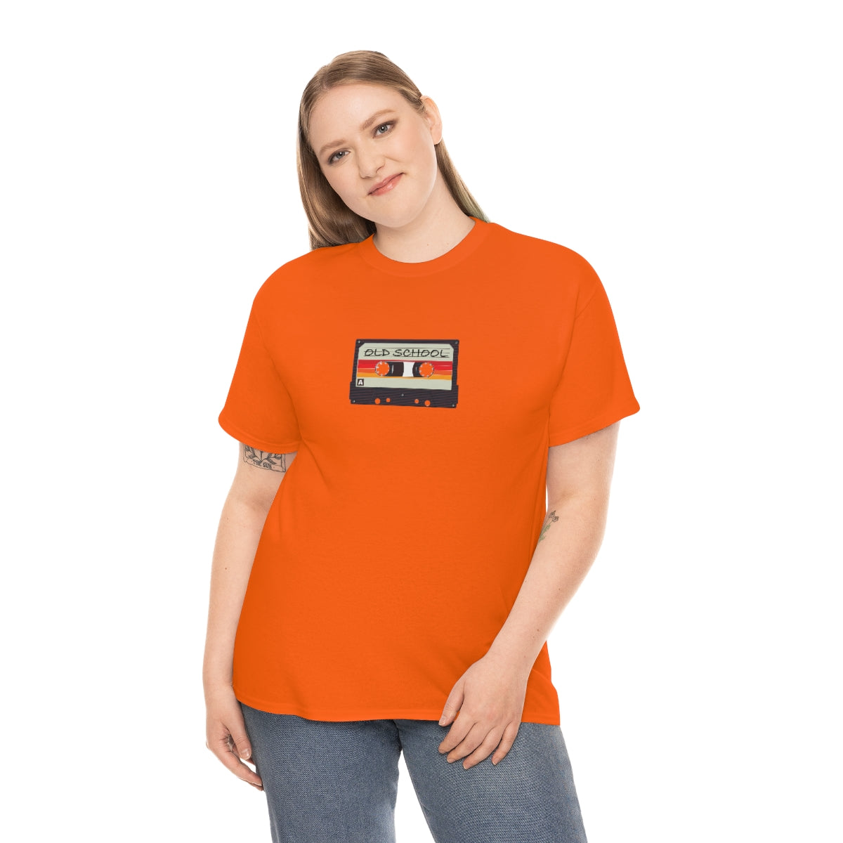 "Old School" 100% Cotton T-Shirt (Unisex)
