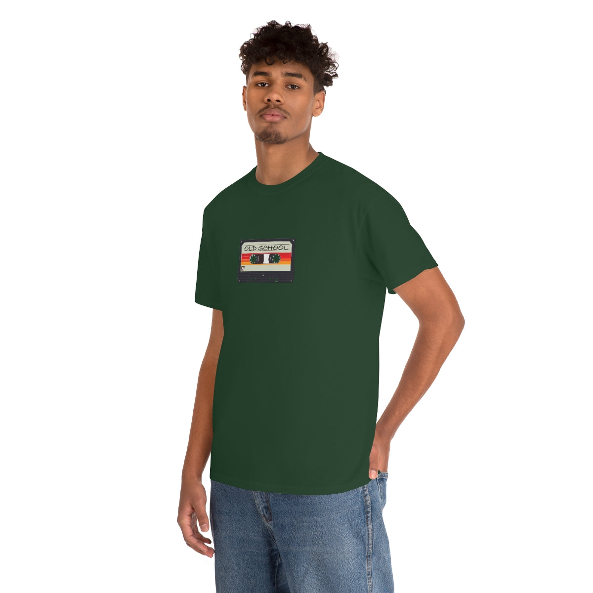 "Old School" 100% Cotton T-Shirt (Unisex)