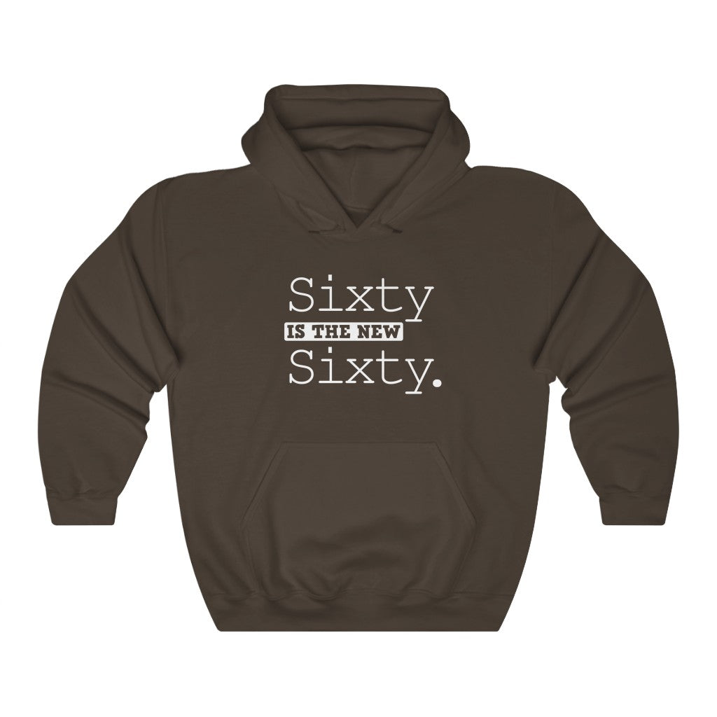 "Sixty Is the New Sixty" Heavy Blend™ Hoodie Sweatshirt (Unisex)