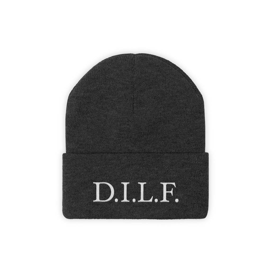 Men's "D.I.L.F." Knit Beanie