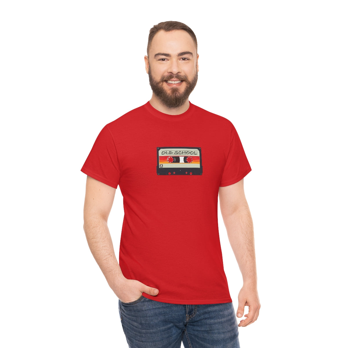 "Old School" 100% Cotton T-Shirt (Unisex)