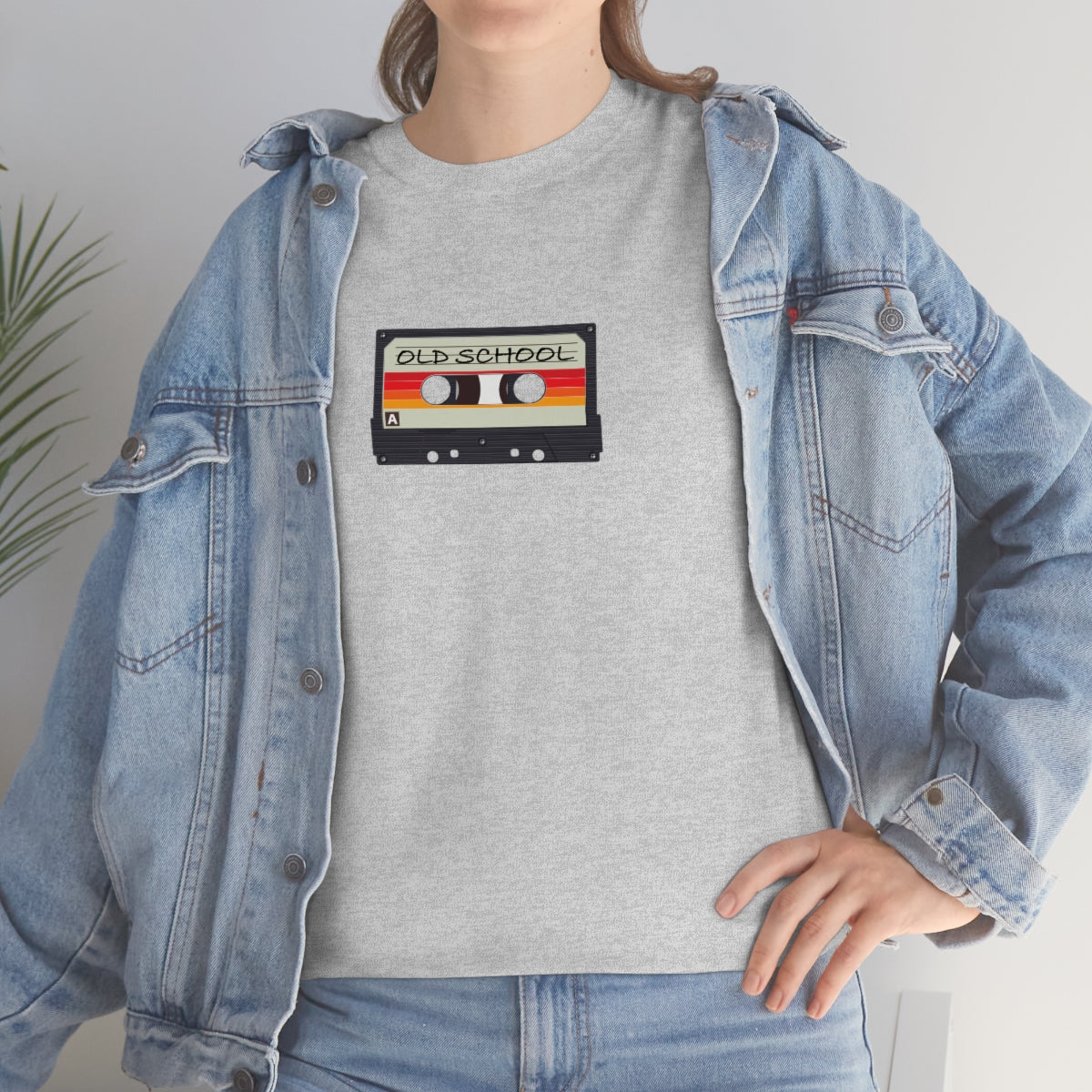 "Old School" 100% Cotton T-Shirt (Unisex)