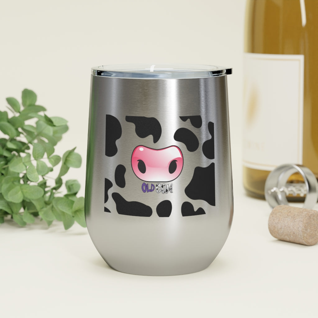 Cow Nose 12oz Insulated Wine Tumbler