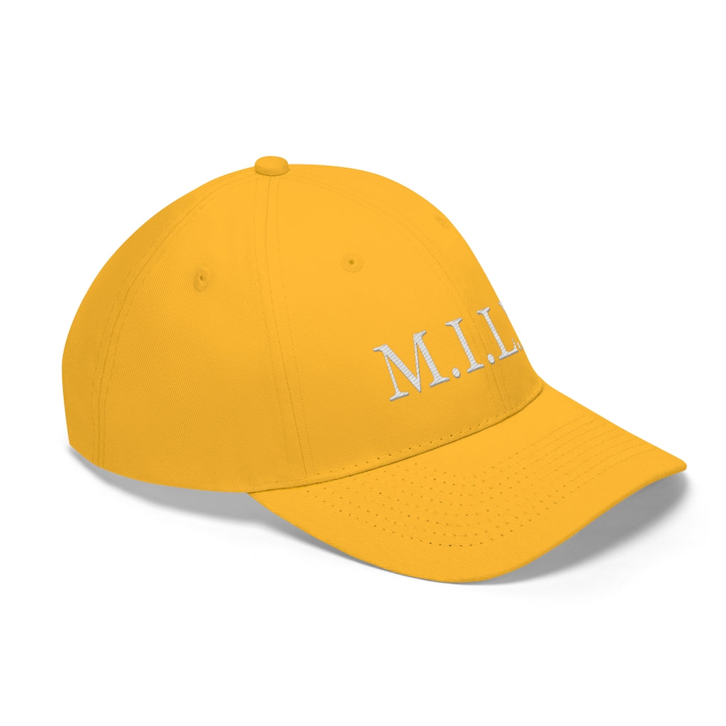 Women's 100% Cotton Embroidery "M.I.L.F." Twill Hat