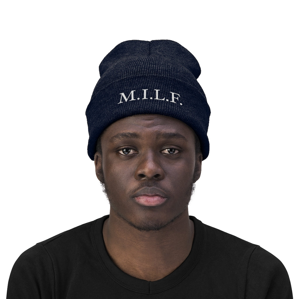 Women's "M.I.L.F." Knit Beanie