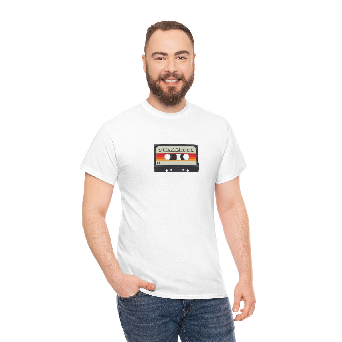 "Old School" 100% Cotton T-Shirt (Unisex)