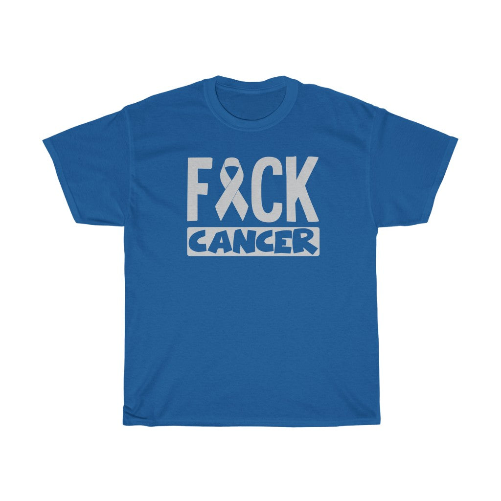 "Fuck Cancer" 100% Cotton T-Shirt (Unisex)