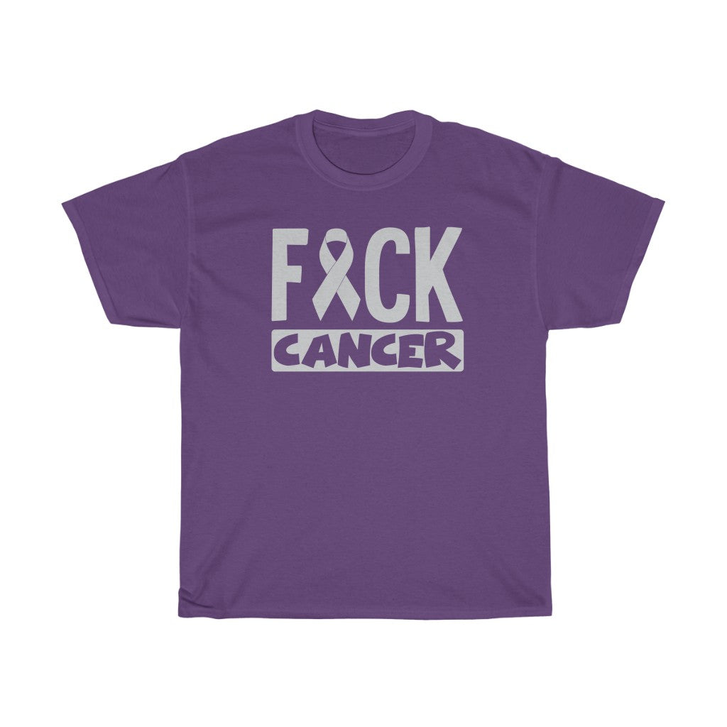 "Fuck Cancer" 100% Cotton T-Shirt (Unisex)