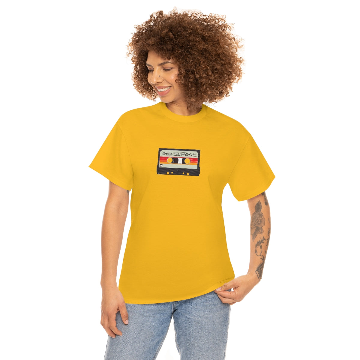 "Old School" 100% Cotton T-Shirt (Unisex)