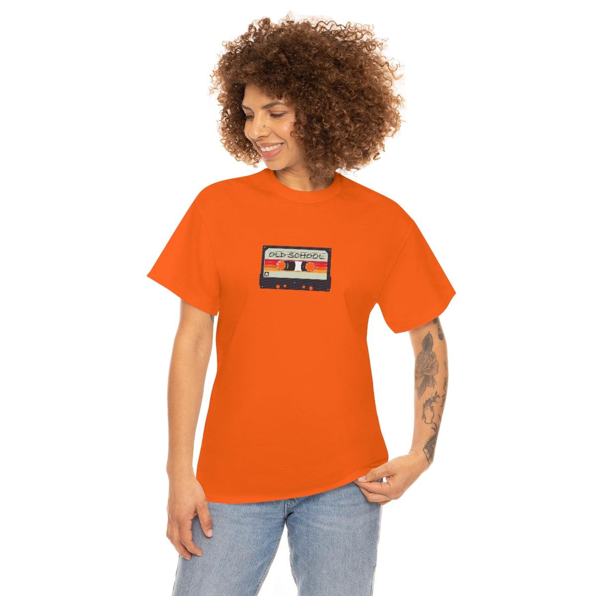"Old School" 100% Cotton T-Shirt (Unisex)