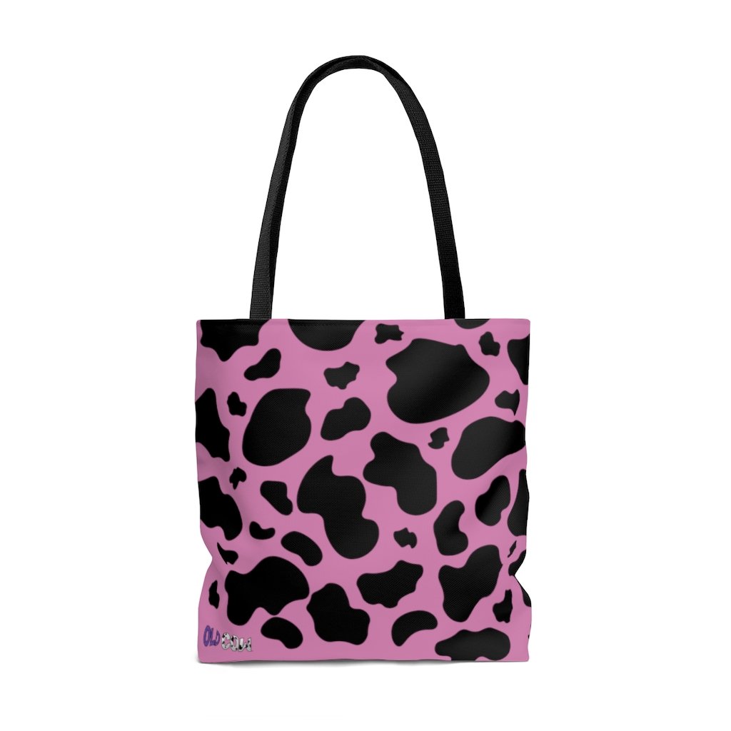 Cow Print Tote Bag