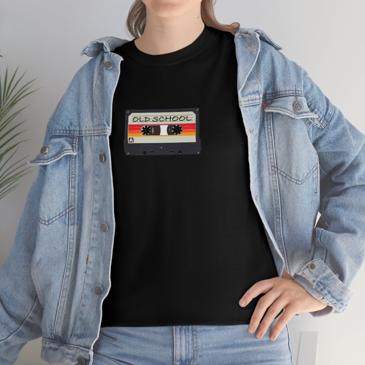 "Old School" 100% Cotton T-Shirt (Unisex)