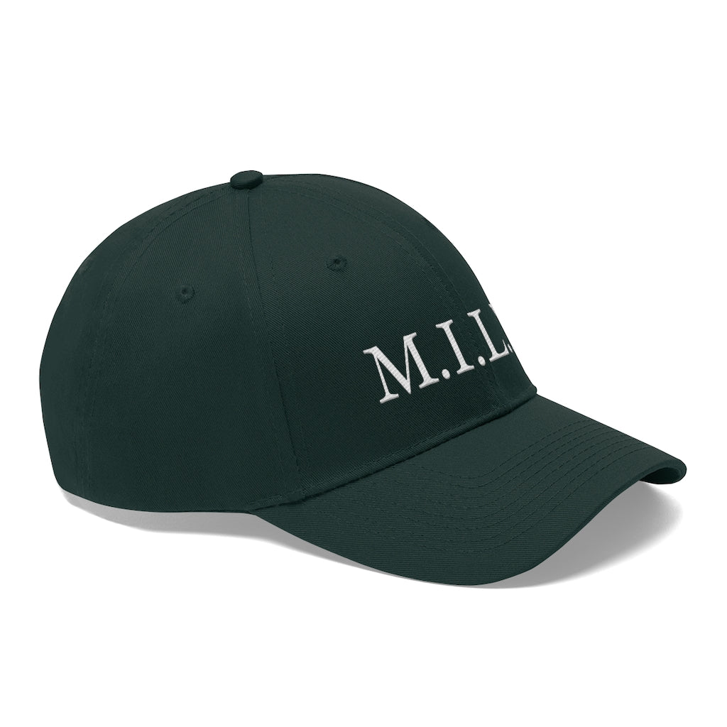 Women's 100% Cotton Embroidery "M.I.L.F." Twill Hat