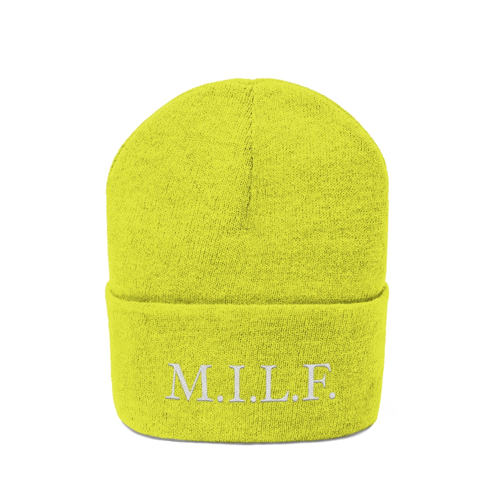 Women's "M.I.L.F." Knit Beanie