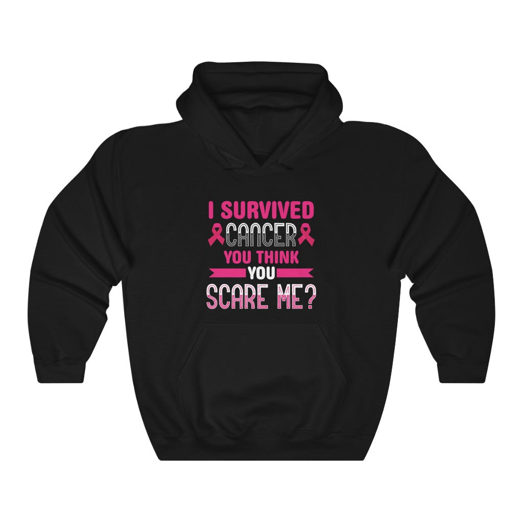 "I Survived Cancer. You Think You Scare Me" Heavy Blend™ Hoodie Sweatshirt