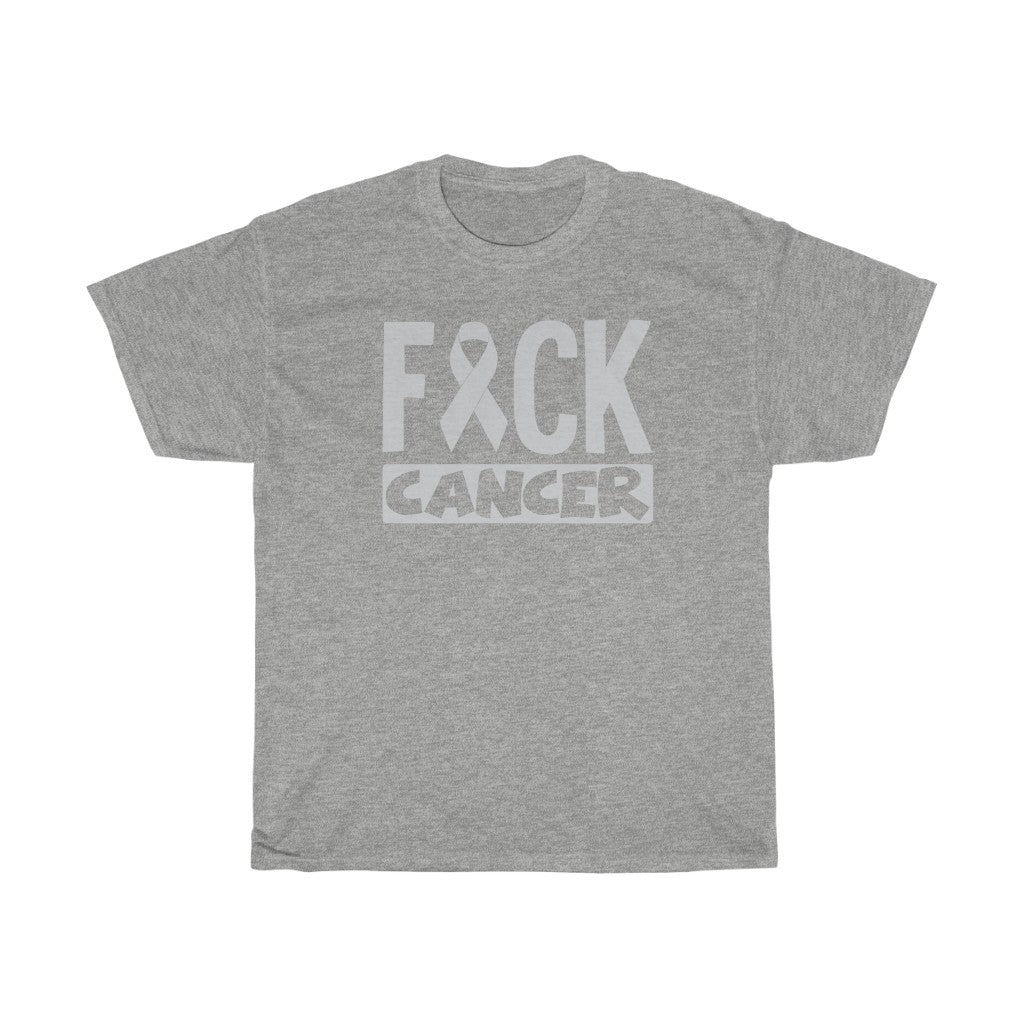 "Fuck Cancer" 100% Cotton T-Shirt (Unisex)