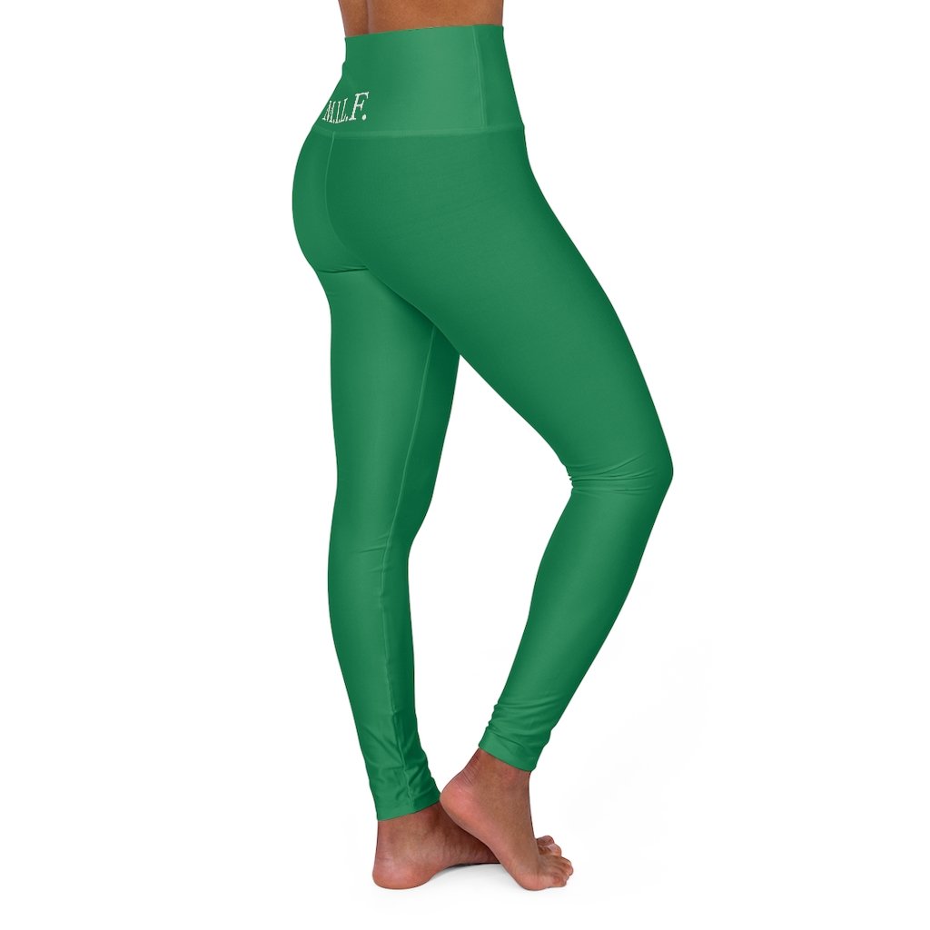 "M.I.L.F." High Waisted Yoga Leggings