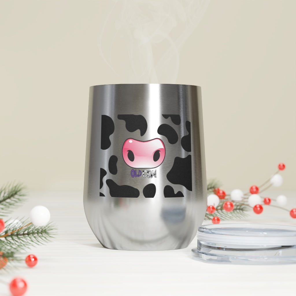 Cow Nose 12oz Insulated Wine Tumbler