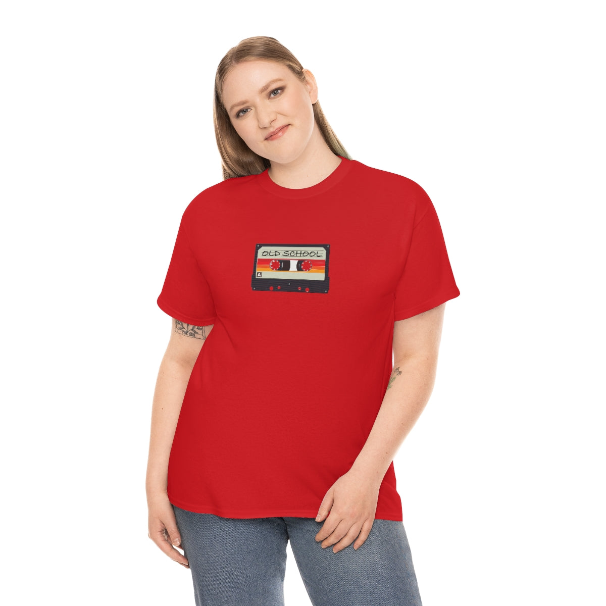 "Old School" 100% Cotton T-Shirt (Unisex)