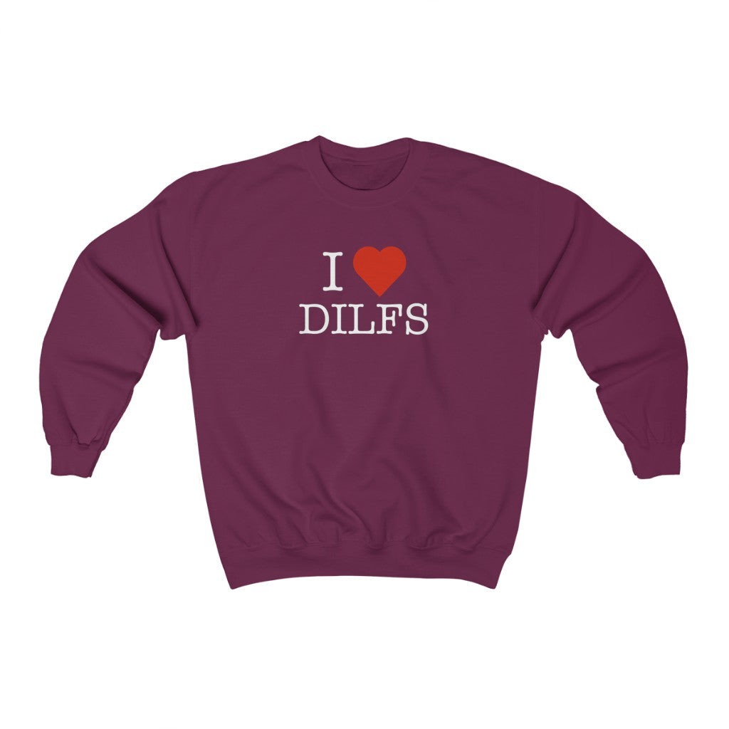 "I Love DILFS" Heavy Blend™ Crewneck Sweatshirt