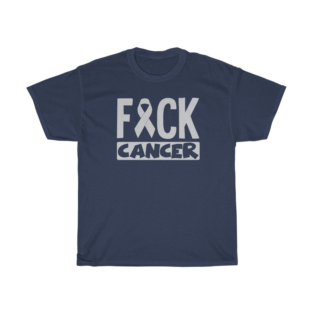 "Fuck Cancer" 100% Cotton T-Shirt (Unisex)