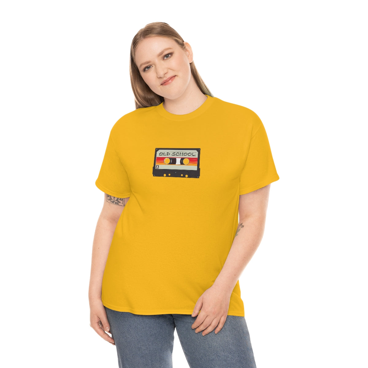 "Old School" 100% Cotton T-Shirt (Unisex)