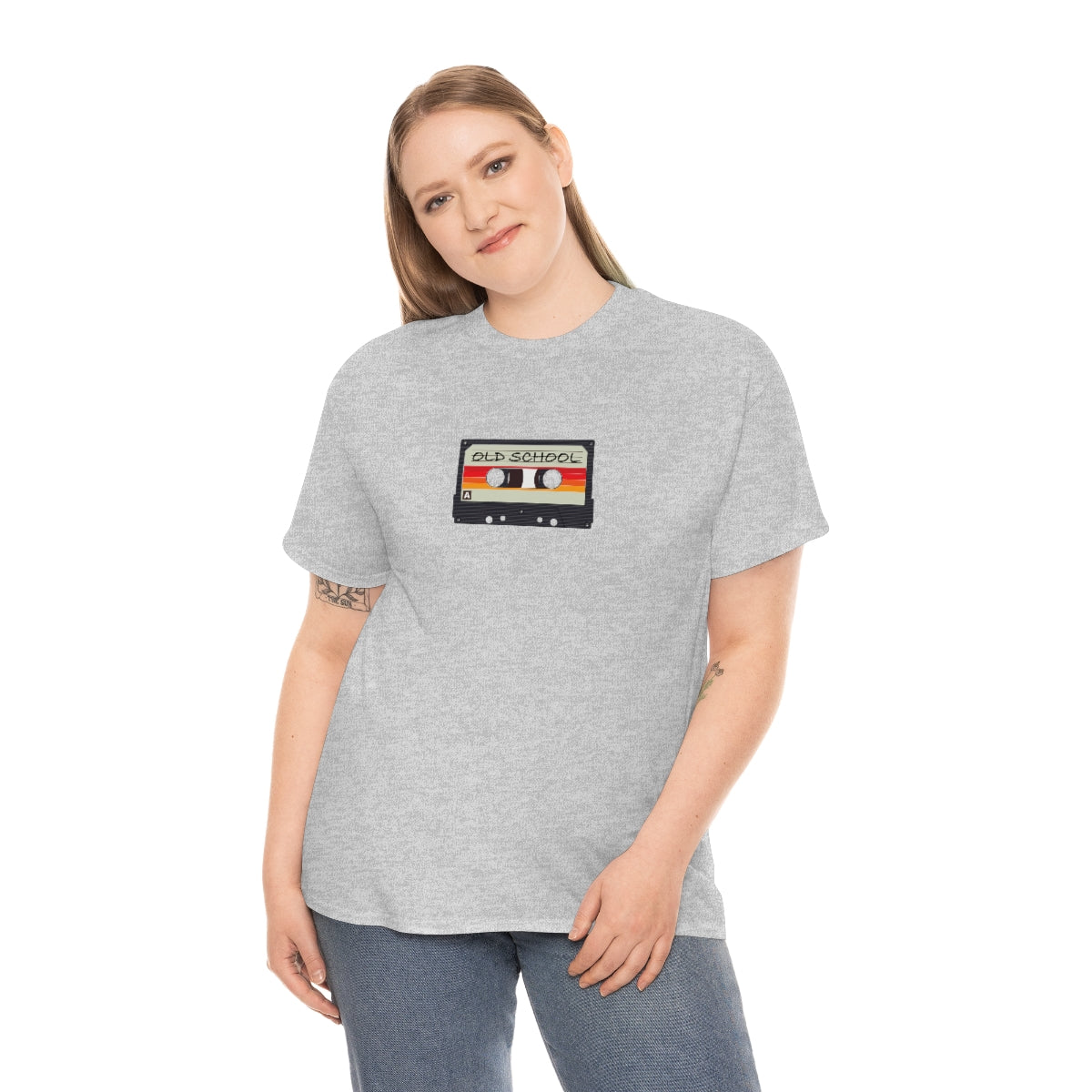 "Old School" 100% Cotton T-Shirt (Unisex)