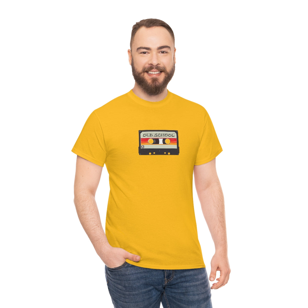 "Old School" 100% Cotton T-Shirt (Unisex)