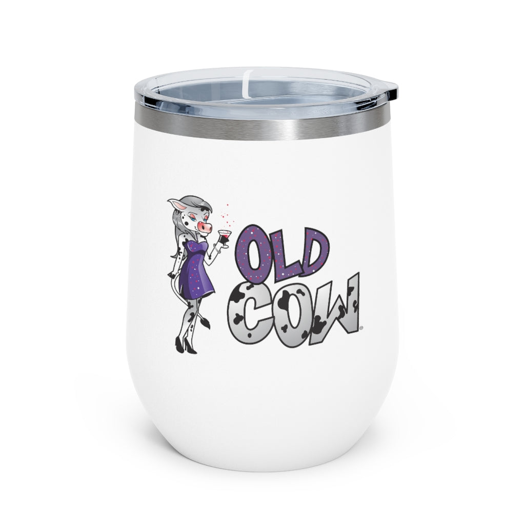 Old Cow 12oz Insulated Wine Tumbler (Featuring The Old Cow)