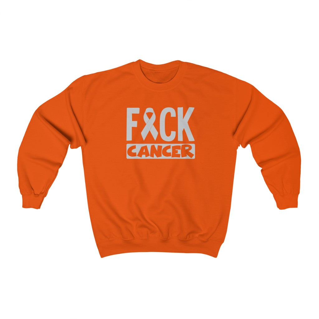 "Fuck Cancer" Heavy Blend™ Crewneck Sweatshirt (Unisex)