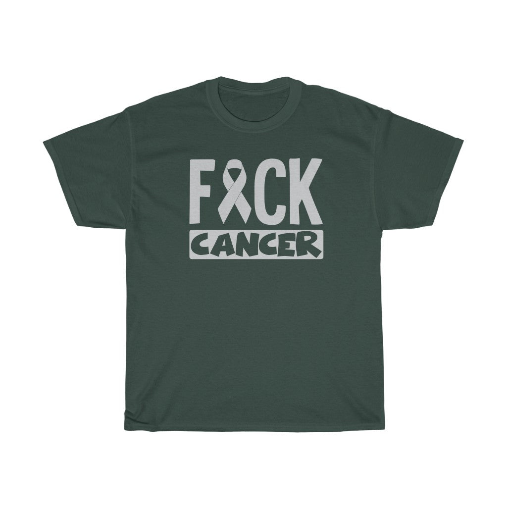"Fuck Cancer" 100% Cotton T-Shirt (Unisex)