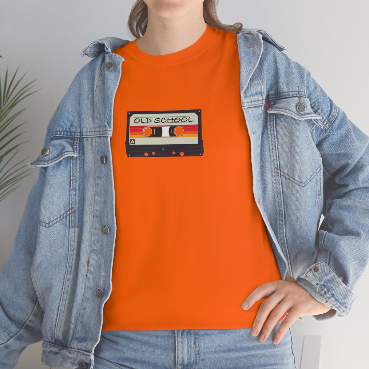 "Old School" 100% Cotton T-Shirt (Unisex)