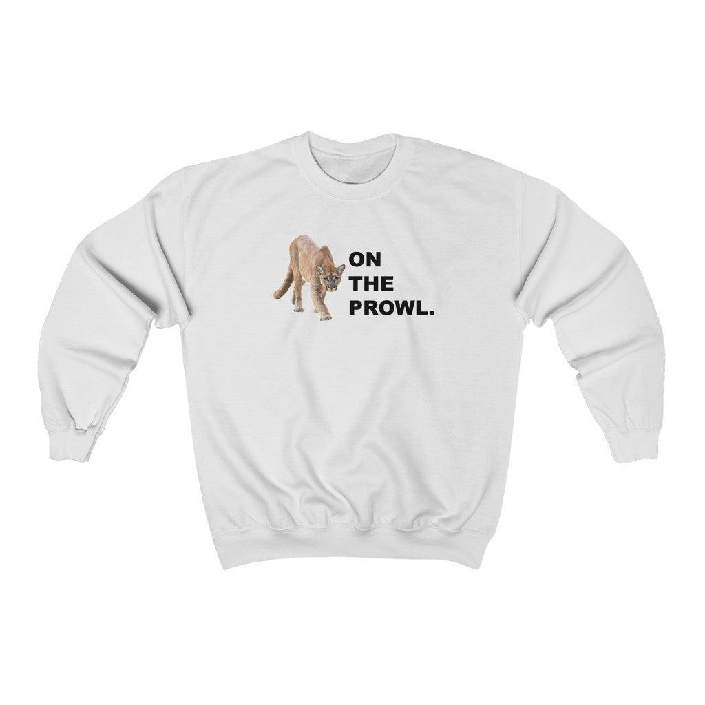 "On the Prowl" Heavy Blend™ Crewneck Sweatshirt