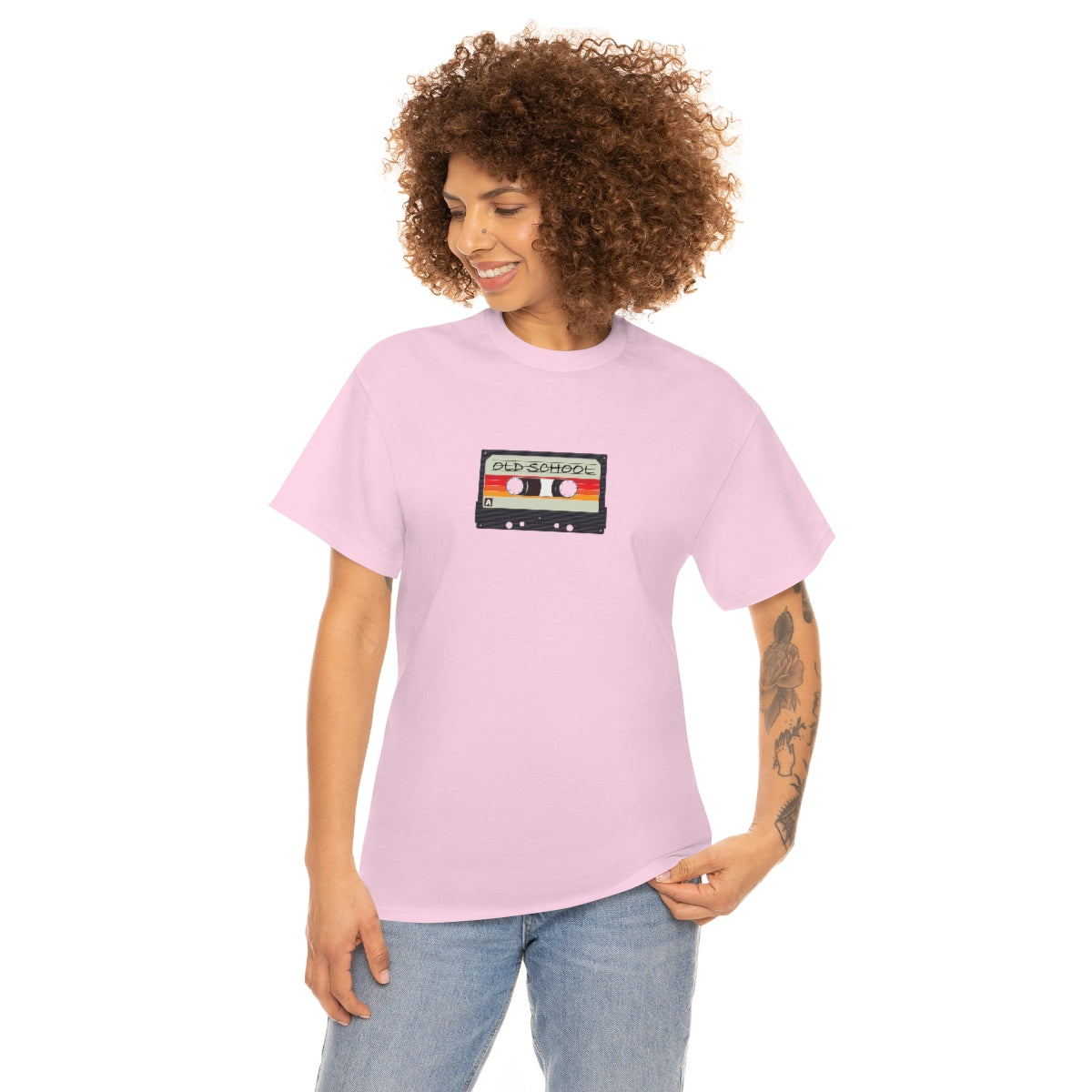 "Old School" 100% Cotton T-Shirt (Unisex)