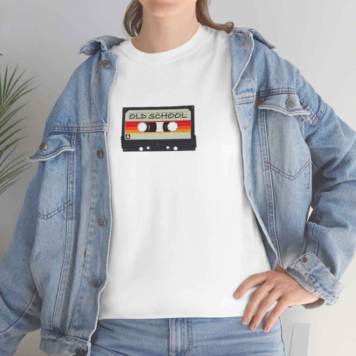 "Old School" 100% Cotton T-Shirt (Unisex)