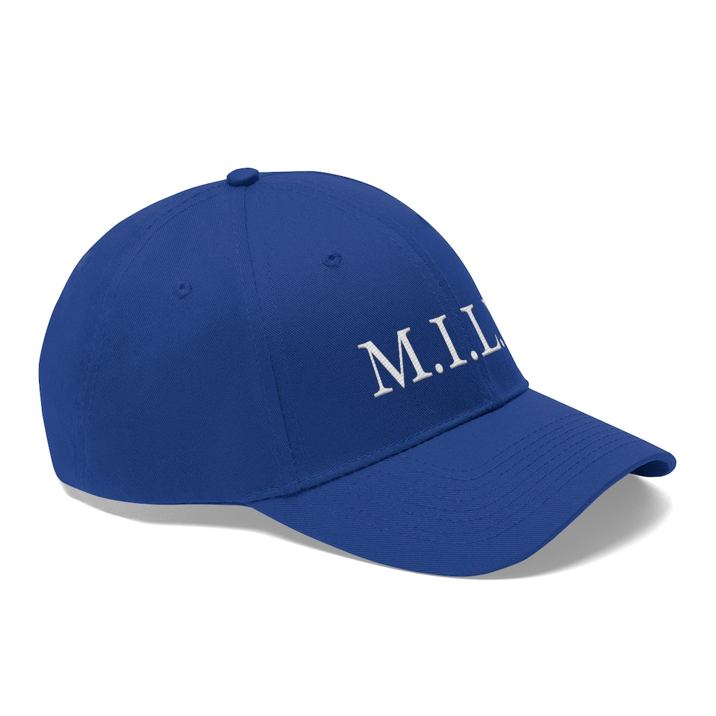 Women's 100% Cotton Embroidery "M.I.L.F." Twill Hat