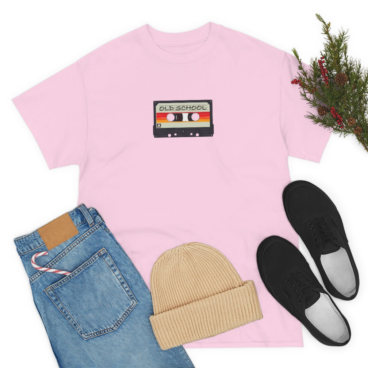 "Old School" 100% Cotton T-Shirt (Unisex)