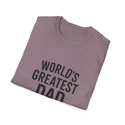 Vintage World's Greatest Dad Est 1970 Softstyle T-Shirt