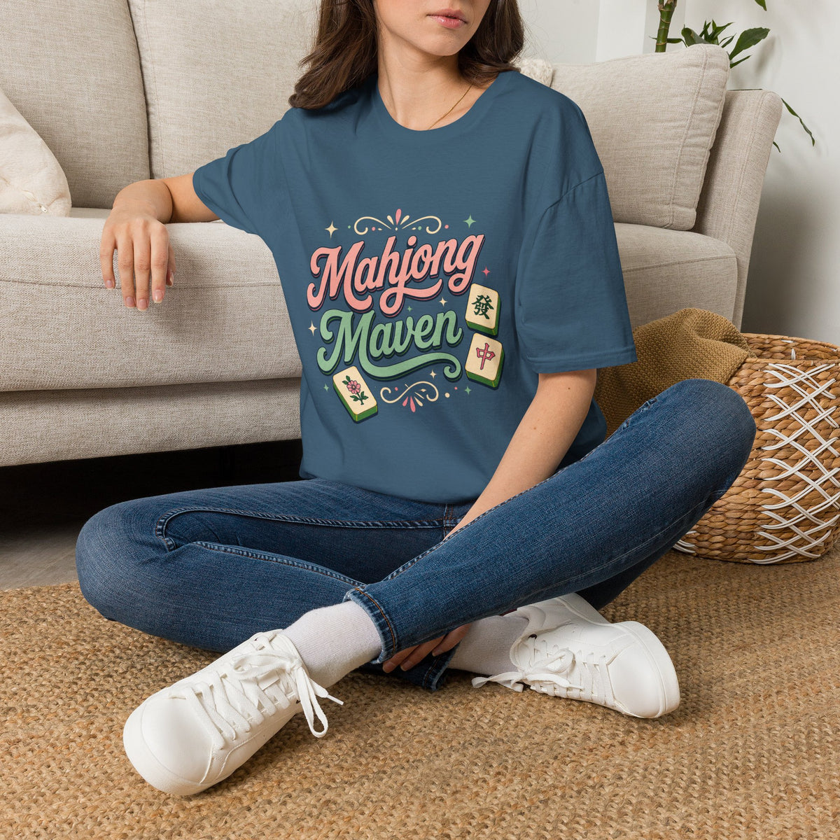 Mahjong Maven T-Shirt 100% Cotton