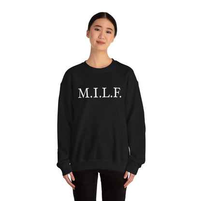 M.I.L.F. Heavy Blend™ Women's Crewneck Sweatshirt