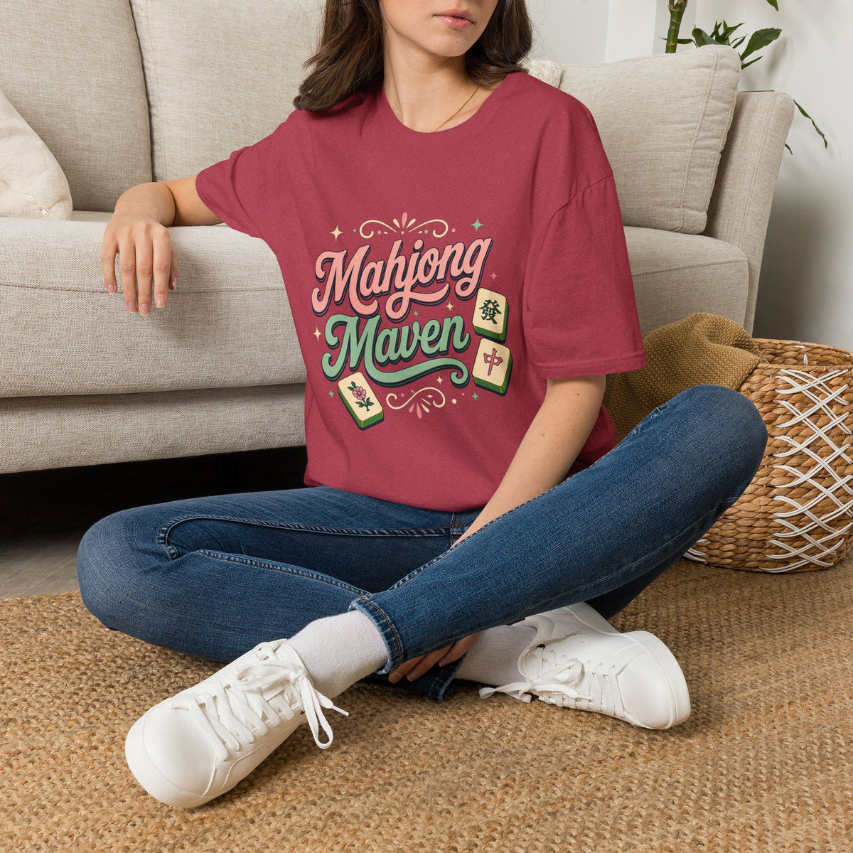 Mahjong Maven T-Shirt 100% Cotton