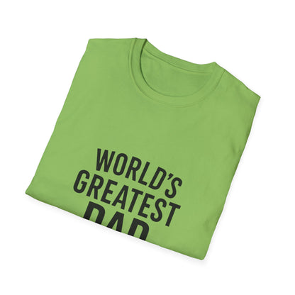 Vintage World's Greatest Dad Est 1965 Softstyle T-Shirt