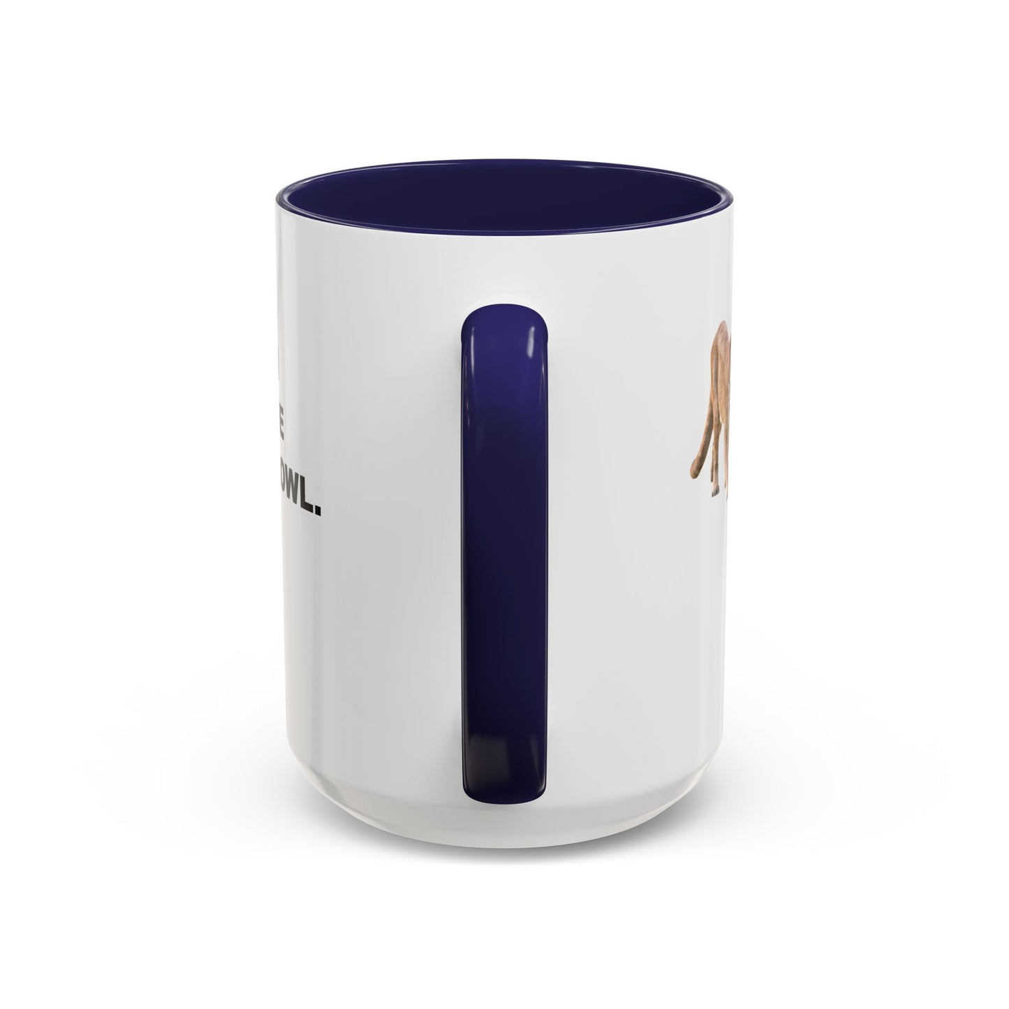 "On The Prowl" Accent Coffee Mug, 11 Oz and 15 Oz