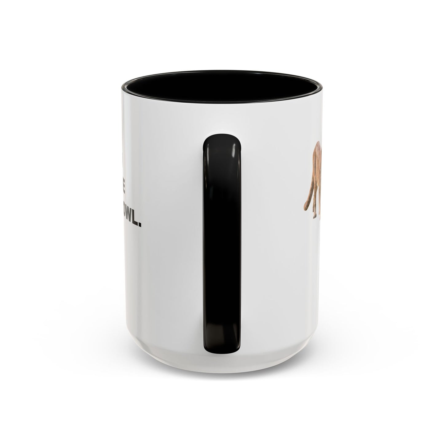 "On The Prowl" Accent Coffee Mug, 11 Oz and 15 Oz