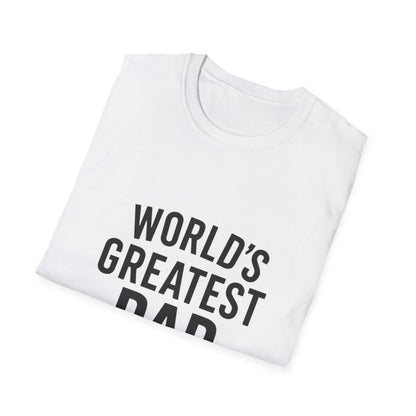 Vintage World's Greatest Dad Est 1955 Softstyle T-Shirt
