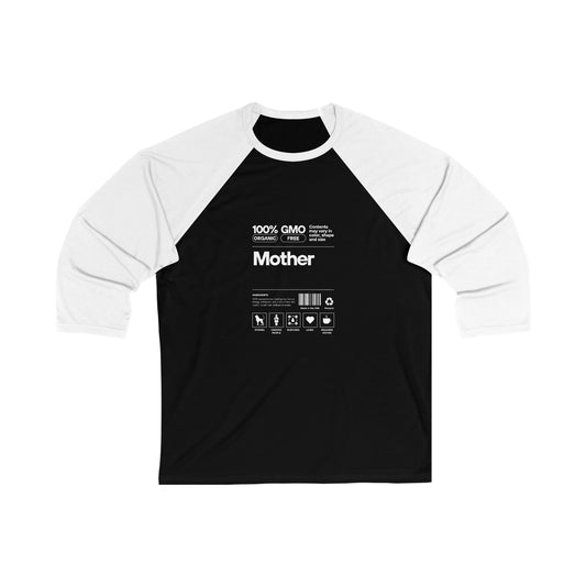 Mother "List Of Ingredients" 3\4 Sleeve Baseball Tee