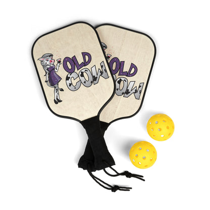 Old Cow Pickleball Paddle Set